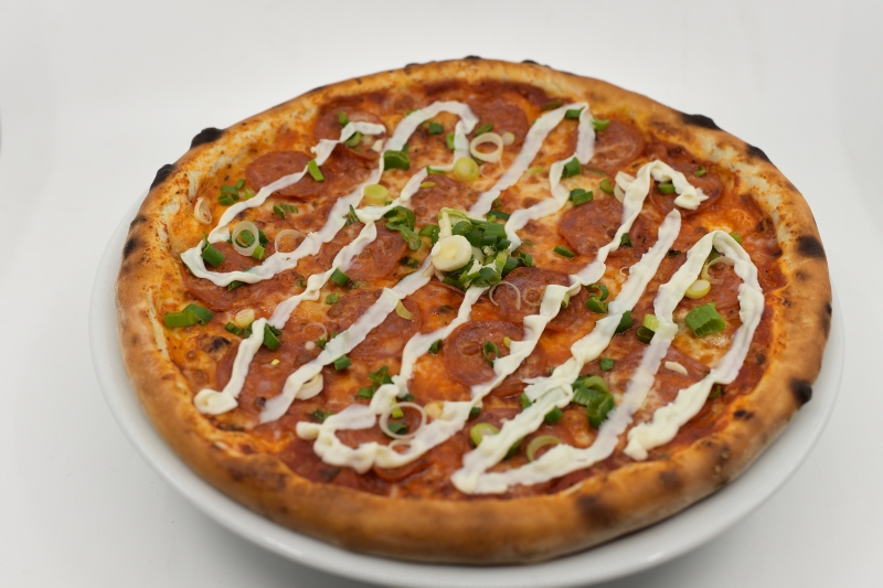 Pizza spice cream