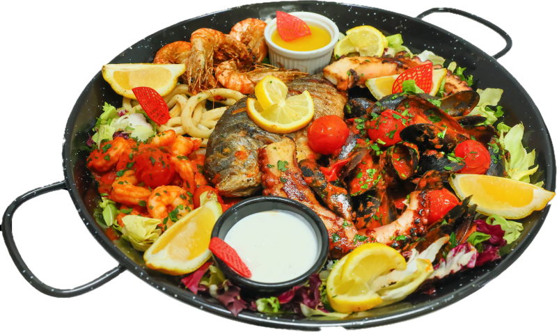 Platou cu fructe de mare / Seafood platter
