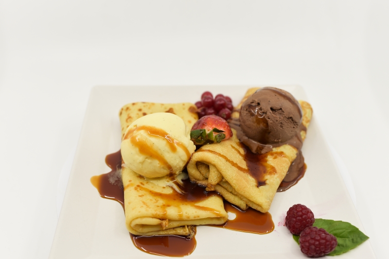 Clătite cu înghețată / Pancakes Ice cream