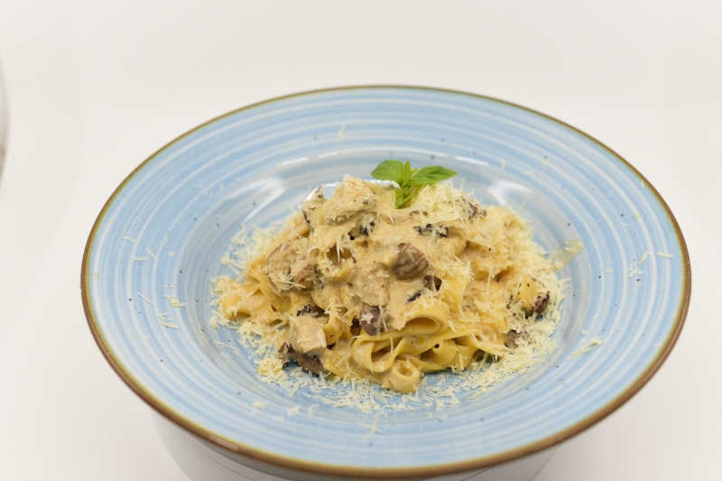 Tagliatele cu vită Black Angus și hribi / Pasta with Black Angus beef and mushrooms