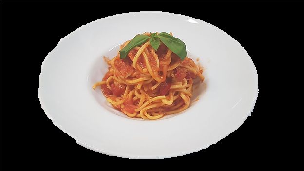 Spaghete arabiata (produs picant) / Spaghetti arabiata (spicy product)