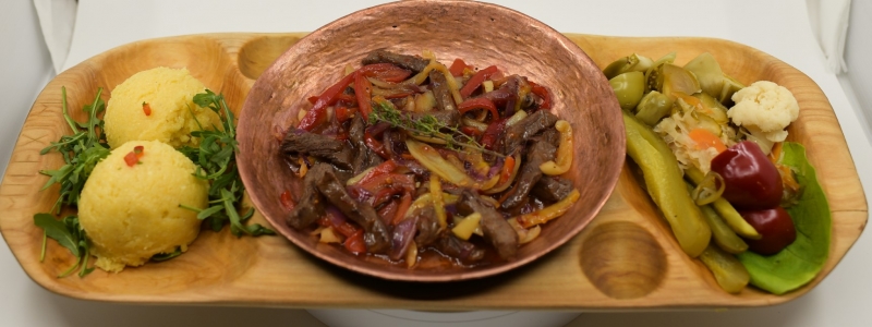 Tigaie picanta Black Angus / Black Angus spicy pan