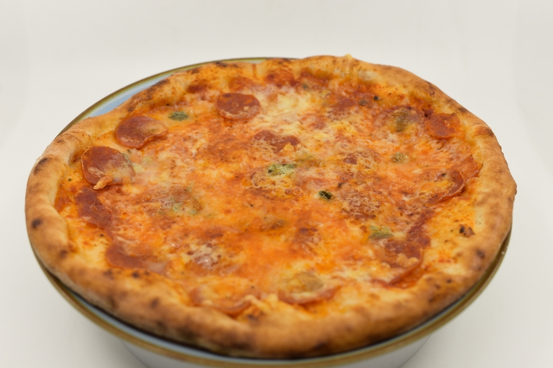 Pizza quatro formaggi picante